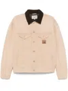Carhartt Wip Dayton Trucker Dusty Brown Jacket In Neutral