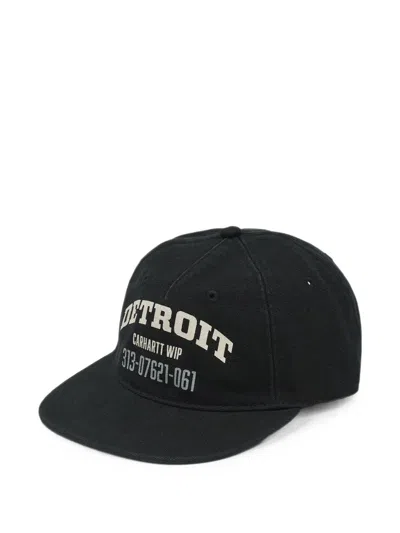Carhartt Dearborn Canvas Cap In Black