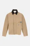 Carhartt Wip Dayton Trucker Dusty Brown Jacket In Brown