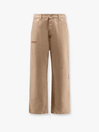 Carhartt Dearborn Organic Cotton Trousers In Neutral