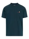 Carhartt Wip Short-sleeve Script T-shirt In Multi