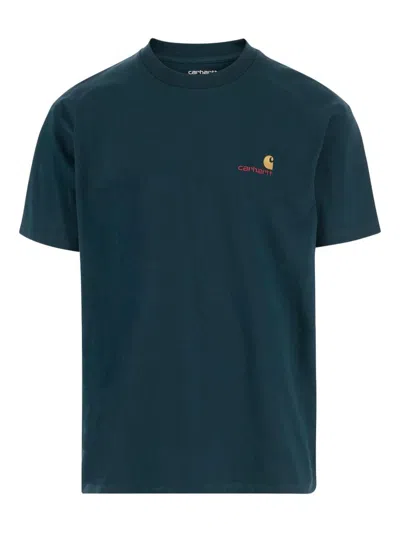 Carhartt Wip Short-sleeve Script T-shirt In Multi