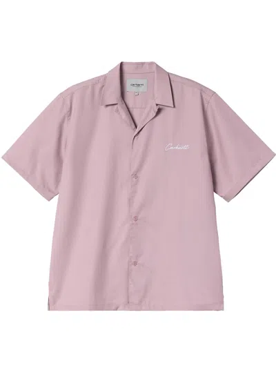 Carhartt Delray Shirt In Pink