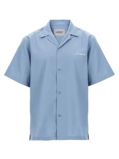 Carhartt Delray Shirt And Blouse Light Blue