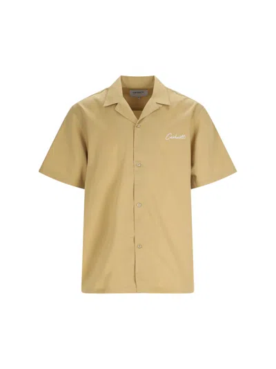 Carhartt -wip Delray Shirt In Brown