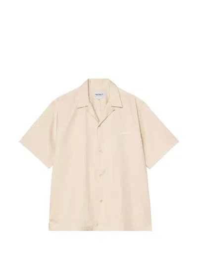 Carhartt Delray Short-sleeve Shirt In Neutral