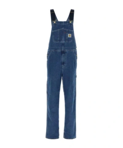 Carhartt Wip Denim Bib Overall In Blue