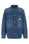 Carhartt Work In Progress Lincoln Denim Shirt Jacket In Charcoal