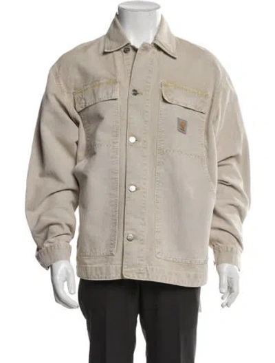 Pre-owned Carhartt Denim Jacket In Neutral