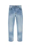 Carhartt High Waist Straight Leg Denim Jeans In Blacklightusedwash
