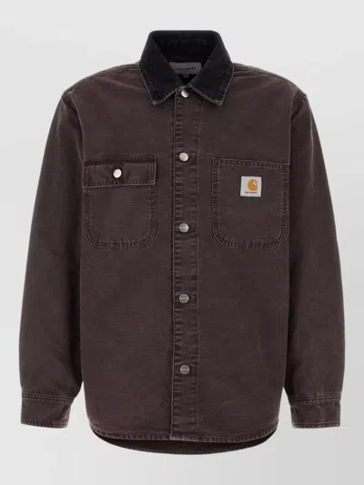 CARHARTT DENIM SHIRT JACKET LONG SLEEVES