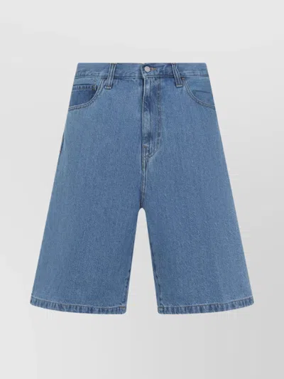 CARHARTT DENIM SHORTS 5 POCKETS