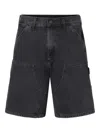 Carhartt Denim Shorts In Black