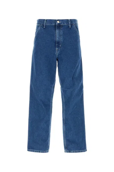 Carhartt Denim Simple Pant In Blue
