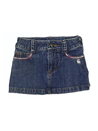 Pre-owned Carhartt Kids' Denim Skirt In Blue