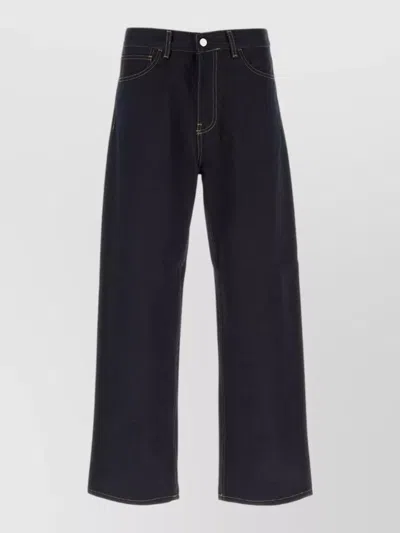 Carhartt Denim Straight-leg Payson Pants In Black