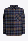 Carhartt Long Sleeve Plaid Shirt Front Pocket In Multi