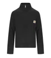 Carhartt Detroit Half Zip Acrylic Blend Sweater In Black
