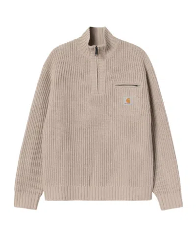 CARHARTT DETROIT HALF ZIP SWEATER
