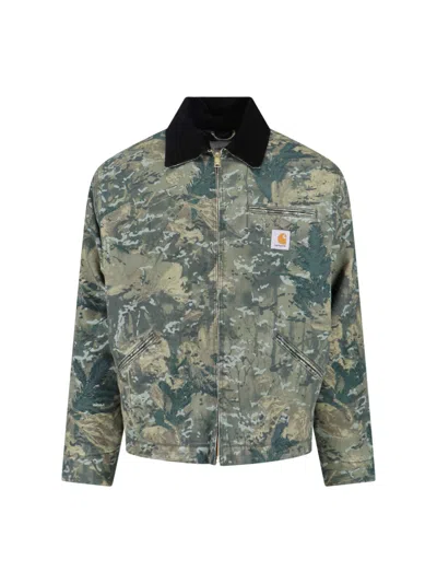 Carhartt Detroit Jacket In Green