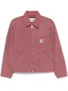 Carhartt W Og Detroit Jacket Jacket In Pink
