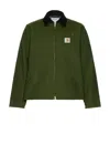 Carhartt Jacket  Wip Men Color Green In Tarragon & Black