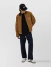 Carhartt Work In Progress Detroit Cotton Canvas Chore Jacket In Brown