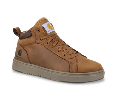 Carhartt Detroit Midtop Slipresistant Work Sneaker In Brown