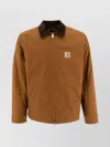 Carhartt Detroit Style Jacket Featuring Adjustable Elements In Brown