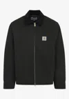 Carhartt Olive Green Cotton Detroit Jacket In Green