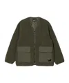 Carhartt Devin Liner Panelled Fleece Jacket In Green