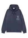 Carhartt Distance Graphic Hoodie In Blue