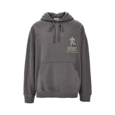 Carhartt 'distance' Hoodie In Gray