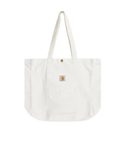 Carhartt Double Handle Shoulder Bag In White