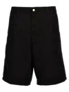 Carhartt Wip Bermuda Shorts In Black