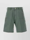 Carhartt Double Knee Bermuda And Short Green In Green