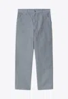 Carhartt Double Knee Pant With Patch Pockets In Blue