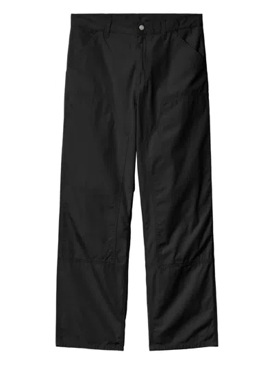 Carhartt Double Knee Cargo Trousers In Black