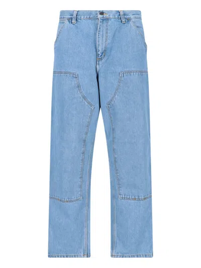 Carhartt 'double Knee' Carpenter Jeans In Blue