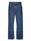 Carhartt Double Knee Jeans In Blue