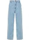 Carhartt Brandon Low-crotch Jeans In Blue