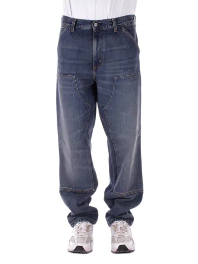 Carhartt Double Knee Jeans In Blue