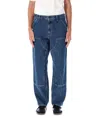 Carhartt Wip Double Knee Pants In Blue