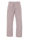 Carhartt Double-knee Multi-pocket Trousers In Pink