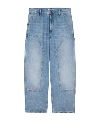 Carhartt Double Knee Pant In Blue