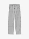 Carhartt Wip Double Knee Pant Black Chalk Wash