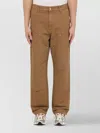 Carhartt Reinforced Knee Straight Leg Trousers In Brown