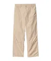 Carhartt Rganic Cotton Double Knee Pants In Nude