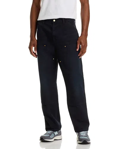 Carhartt Double Knee Pants In Blue