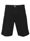 Carhartt 'drewe' Cotton Shorts In Black